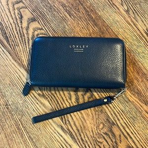 Navy Loxley England Wallet
